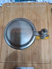 Starožitný korbel, keramický, značený - 2