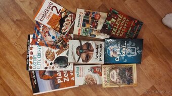 Knihy, zdravý životní styl kuchařky a kultura - 2