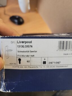 HOPPE Bezpečnostní kování Liverpool - 2