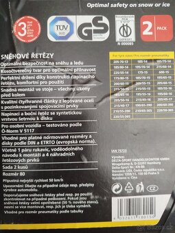 Sněhové řetězy Ultimátem Speed 80 - 2