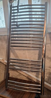 Elektrické topení - žebřík / chrom / nový / 50x113 / 300 w - 2