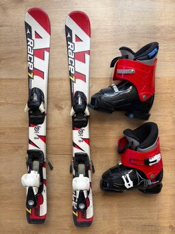 Detské lyze Atomic Race 80 cm + boty Atomic Plus Junior - 2