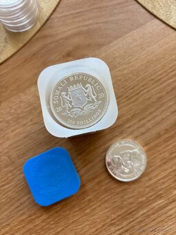 Stříbrná mince 100 Shillings - 1 Oz 2020 - Elephant - 2