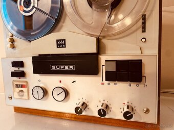 Kotoučový magnetofon Tesla B 444, Lux Super - 2