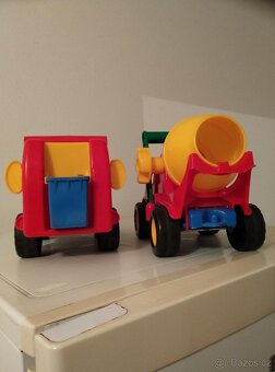 Auto popelářské + auto míchačka na beton LENA - 2