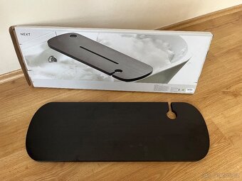 Černá police na vanu NEXT - 2