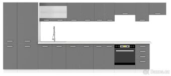 Krásná lesklá kuchyňská linka - 2