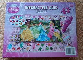 Interaktivní puzzle s princeznami - 2