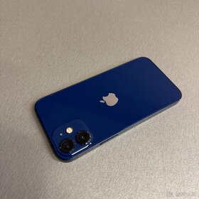 iPhone 12 mini 128GB modrý, pěkný stav, 12 měsíců záruka - 2