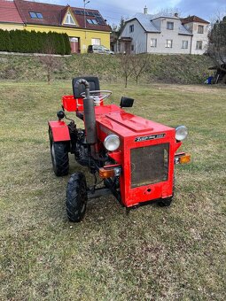 Malotraktor domácí výroby motor Škoda 1203 - 2