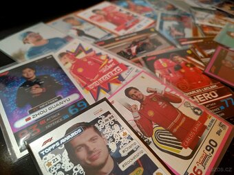 Kartičky Turbo Attax Formule 1 /Hamilton, Verstappen, Sainz. - 2