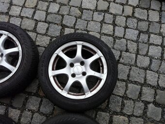 ALU KOLA + LETNÍ PNEU 195/55R15 PEUGEOT CITROEN - 2