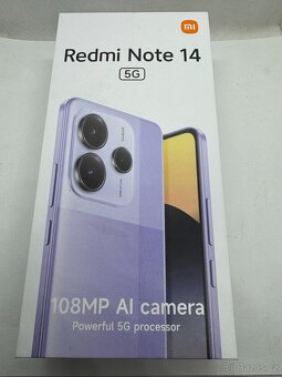 Xiaomi Redmi Note 14 4G 256GB/8GB, komplet, záruka - 2