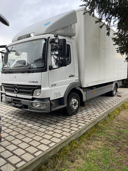 MB Atego 816 skříň orig 214000 km Euro 5 - 2