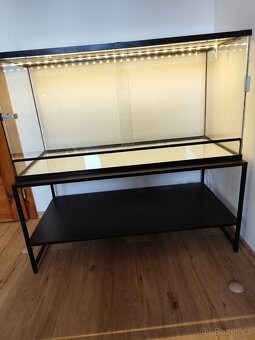 Skleněné terárium 100x45x50cm - 2