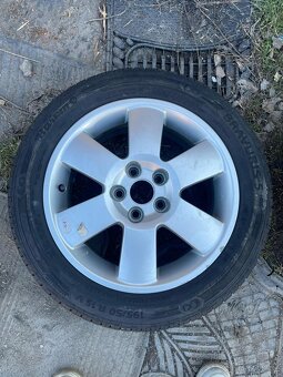 Škoda Fabia 5x100 15 ET43 sjete pneu - 2