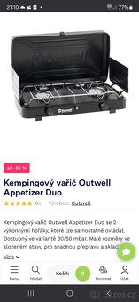 Kempingoví vařič Outwell - 2