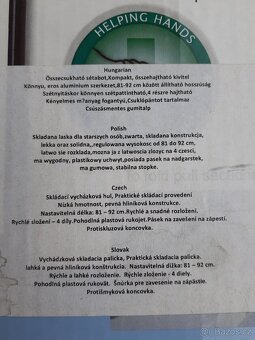 Skládací hůlka - 2