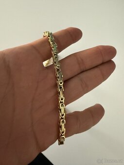 Zlatý řetízek 585 14k 23,40g 60cm - 2