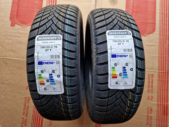195/55 r16 zimni pneumatiky 2ks 195/55/16 195 55 16 pneu - 2