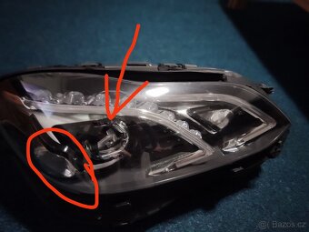 Originální právě přední Led světlo na Mercedes-Benz - 2