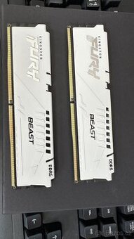 Paměti DDR5 32GB dual kit.AMD expo zánovní - 2