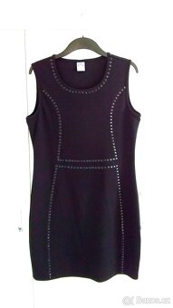 Společenské černé šaty L/XL 42/44 jako nové - 2