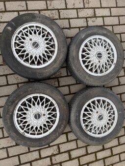 ALU KOLA SUBARU R14 + PLECHOVE DISKY - 2