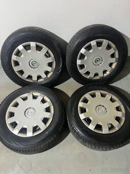 Disky Škoda Octavia 1 Zimní pneu 195/65/15 - 2