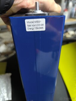 Lifepo4 baterie 314Ah zn EVE MB31 se zavitem m6 - 2