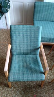 Retro sedací souprava Jitona 60. léta - gauč, křesla, židle - 2