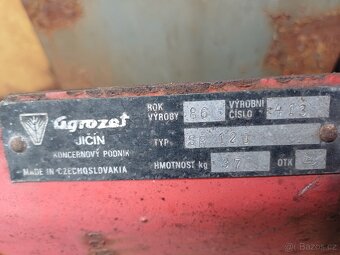 Radlice na sníh MF 70 - 2