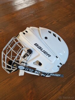 Dětská hokejová helma BAUER s košíkem 52/57 - 2