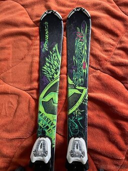 Univerzální lyže Nordica 130 cm +lyžáky Head 36-37 - 2
