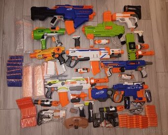 PŘÍSLUŠENSTVÍ NERF ,ZASOBNÍKY, DOBÍRKA MOŽNÁ - 2