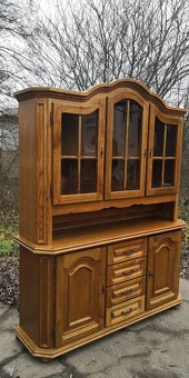 Rustikální masivní příborník - 2