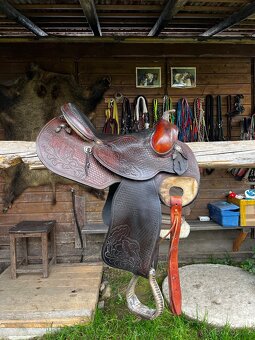 Westernové sedlo - 2