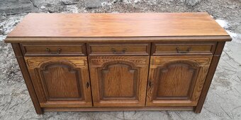 Masivní rustikální komoda - 2