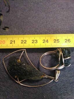 Vltavín-šperky - 2