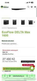 Nabíjecí stanice Ecoflow Delta Max 1600 - 2