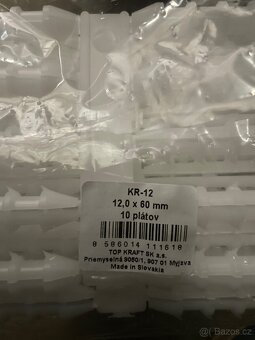 Hmozdinky 12 a srouby 8x60 - 2