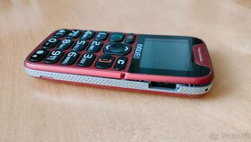 EVOLVEO EasyPhone červený EP-500, plně funkční, prasklý - 2