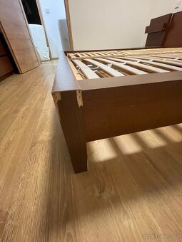 Postel IKEA MALM hnědá - 2