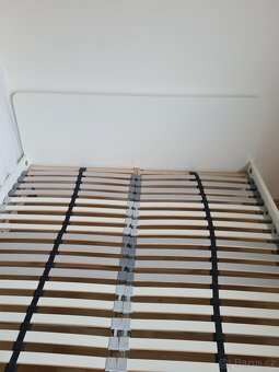 Ikea postel Askvoll, 200 x 140 cm, 2 rošty - 2