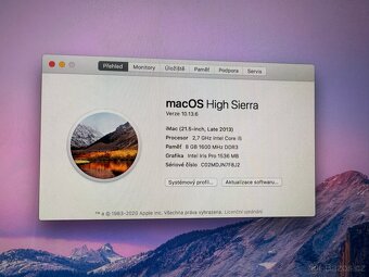 Prodám iMac 21.5” – Late 2013 - 2