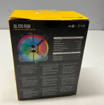 Nový ventilátor Corsair QL Series QL120 RGB LED - 2