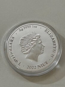 Stříbrná mince 1 oz 2022 - 2