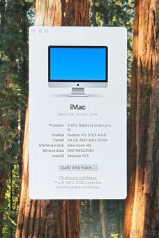iMac 27” 5K 2019 CTO /64GB RAM/Intel i5/2TB SSD/ Záruka - 2