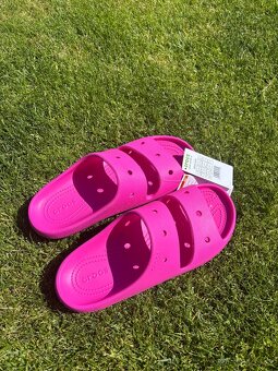 Nazouvaky Crocs ruzove vel 41-42 - 2