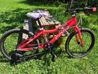 Lehké dětské kolo CORE NIPPER 20" růžové - 2